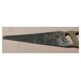 Vintage Disston hand saw