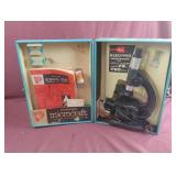 Vintage Porter micro craft microscope lab No. 260