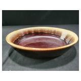 Vintage Pfaltzgraff Gourmet Brown Drip Oval