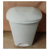 Sterilite step trash can. 2ft tall