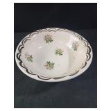 Antique Vintage WASH basin BOWL  Pink Roses