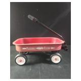 Flexible flyer red wagon metal small decorative