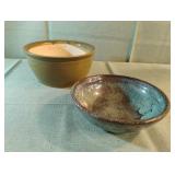 Pottery bowls 6" across