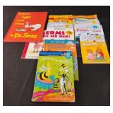 Childrens books including Dr. Seuss, The