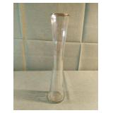 Irredescent skinny vase