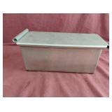Metal storage box 10 x 4 x 5