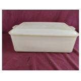 Polly Flex plastic container with lid 12 x 4 x 8