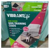 Vibrant Life one door dog training collapsible