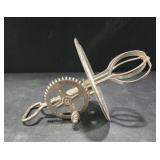 vintage A&J hand mixer or egg beater