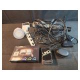 USB lighting, shower head, ovee the doir hanger,