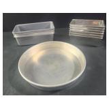 Loaf pans, cake pan, mini loaf pans