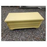 42w x19H x17.5 painted cedar chest