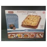 Copper chef copper crisper tray for oven