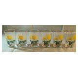 Vintage Hazel Atlas 3.75" Juice Glass Set of 6
