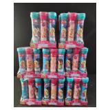 8 packs 12 ct each Barbie laser pops out of date