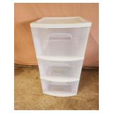 Sterlite 3 drawer storage