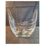 Heisey Crystal Dropp Vase 8x7.5Vintage Crystal