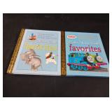 Little Golden Book favorites. 2 books