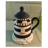 Cracker Barrel Nautical light house creamer