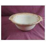 The Pampered Chef stoneware mixing bowl 9 x 3.5