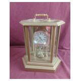 Quartz Clock Rotating Pendulum 9.5 x 10