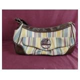 Etienne Aigner Linen Cotton Multi Color Striped