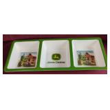John Deere slotted tray 14 1/2" x 6"