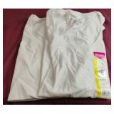 Gildan ladies scoop neck size L tshirts. White. 2