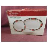 Tieshan Fine China-Deck The Halls 3 piece