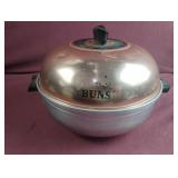Vintage Bun Warmer Serving Oven West Bend Copper
