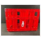 Enjoy Coke 2 liter plastic crate