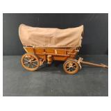 Vintage cloth covered wood wagon