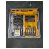 45 pc Dewalt screwdriving kit new