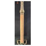 Vintage 30ï¿½ Brass Fire Nozzle, Brass Fireman hose