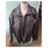 Wilda genuine leather coat. Size XL