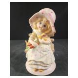 Vintage 1980 Price Products Girl in Large Hat