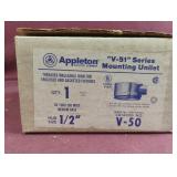 Appleton "V-51" Series Mounting Unilet 1/2"