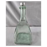 Square Bottom Glass Bottle