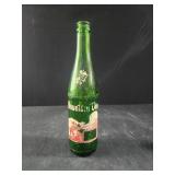 vintage 1960s Mountain Dew 10oz soda bottle