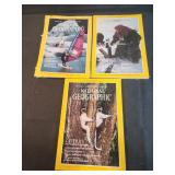 2 1988 National geographic magazines, 1990