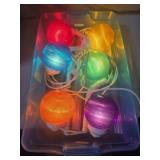 Strands of 6 Large Ornament Lights