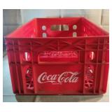 Plastic Coca-Cola crate