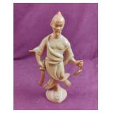 Antique Rubber/Plastic Warrior Figurine -Made In