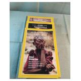 National Geographic magazines Aug 1987, July 1989