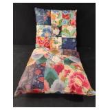 Handmade quilted zippered throw pillows 12 x 12