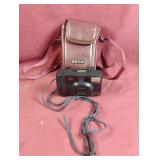 Pentax IQZoom 115-S camera. Includes a case