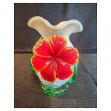 Italian Art Glass MURANO STYLE Hand Blown White
