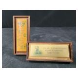 2 vintage Hallmark Little Gallery Betsey Clark