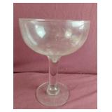 Vintage Princess House huge champagne pedestal