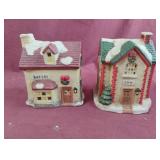 Vintage Bakery and Inn votive Christmas candle